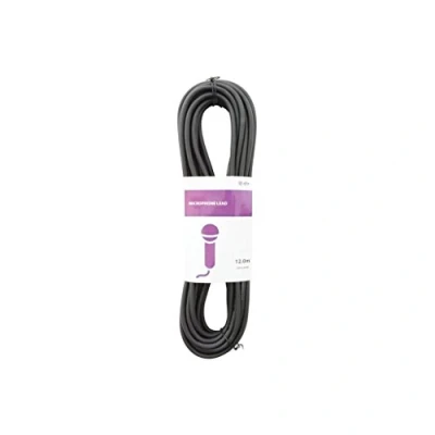 Image of Microphone Lead Male to Female XLRF XLRM 12 metre