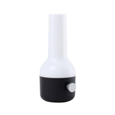 Image of Lindby LED rechargeable outdoor table lamp Isaline, black, dimmable