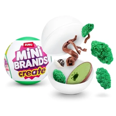 Image of Mini Brands Create Garden, Series 1, Mystery Collectible Miniature Figures, Surprise Toy with Minis, Blind Packaging, DIY (1 Capsule)