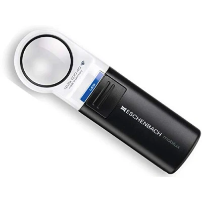 Image of Eschenbach Mobilux 15117 LED Illuminated 7X Magnifier 35 mm Diameter Lens