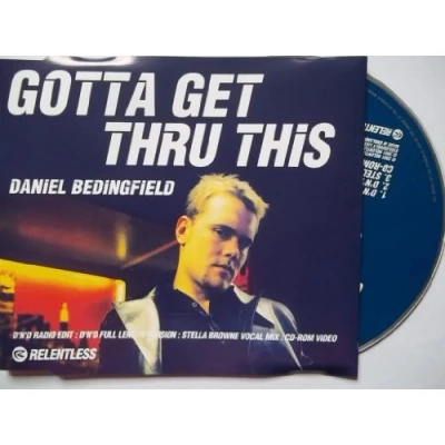 Image of Daniel Bedingfield Gotta Get Thru This 2001 UK CD single RELENT27CD