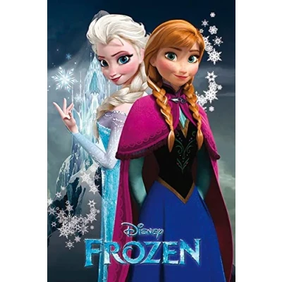 Image of Disney Frozen 2 Poster Elsa &amp; Anna (61cm x 91,5cm)