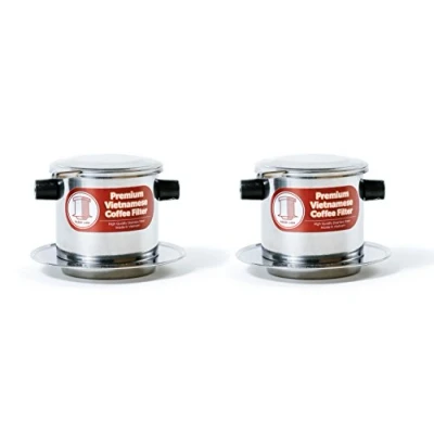 Image of Vietnamese Coffee Filter Infuser, Camping or Travel, Iced Hot (2, Small) (in Many Sizes)