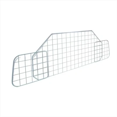 Image of UKB4C Mesh Dog Guard Universal Fitting Car Headrest Travel Grill Adjustable Pet Safety Barrier Rear Boot Attachments