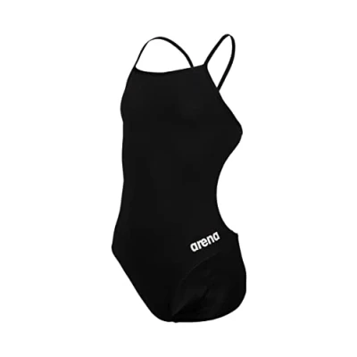 Image of Arena Girls TEAM SWIMSUIT CHALLENGE SOLID, Royal white, 26 EU