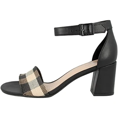 Image of Clarks Jocelynne Cam, Women’s Closed Toe Pumps, Black Combi Leather, 6 UK (39.5 EU)