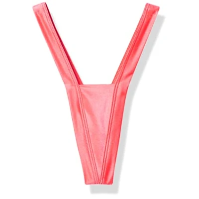 Image of BODYZONE Women&#039;s Heart Back Thong, Coral, One Size