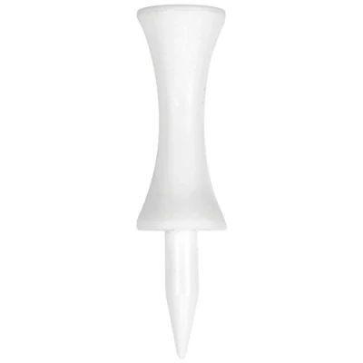 Image of Masters Golf Plastic Graduated Tees Size 2&quot; Pack of 25 White