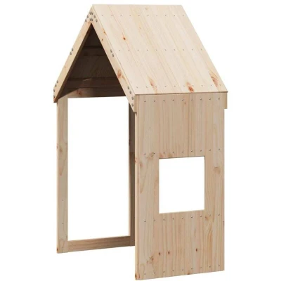Image of vidaXL Kids&#039; Bed Roof 55x84x132 cm Solid Wood Pine