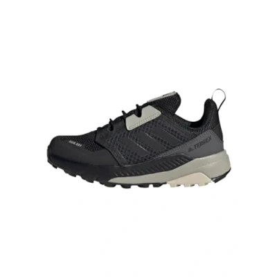 Image of adidas Performance Terrex Trailmaker R.RDY Unisex Hiking shoes for kids, Size: 10.5K, Core black/alumina Synthetics/textile
