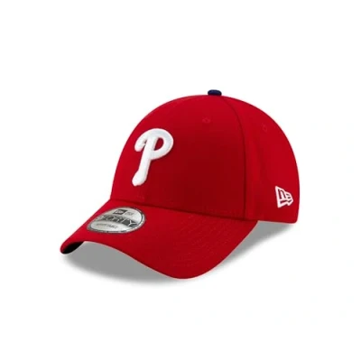 Image of New Era Philadelphia Phillies MLB The League Red 9Forty Adjustable Cap