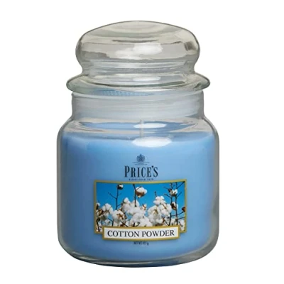 Image of Prices Fragrance Collection Cotton Powder Medium Jar Candle