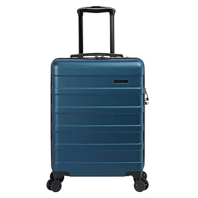 Image of Cabin Max Anode Suitcase 55x40x20 Built in Lock, Lightweight, Hard Shell, 4 Wheels, Suitable for Ryanair, Easyjet, Jet 2 Paid Carry on (Endless Sea, 55 x 40 20 cm)