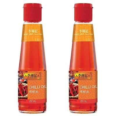 Image of Lee Kum Kee Chilli Oil 207ml (Pack of 2)