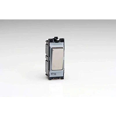Image of Varilight Steel 10 Amp 2 Way Switch Module