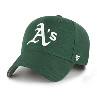 Image of 47 Brand Relaxed Fit Cap MVP Oakland Athletics green
