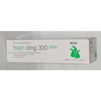 Image of 12&quot; Cling Film 300mm x 300m