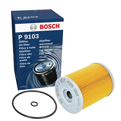 Image of 1669779, 95VW6714AA Oil Filter BOSCH 1 457 429 103 with gaskets/seals Insert VOLKSWAGEN: GOLF 3, Corrado, Sharan I
