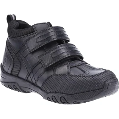 Image of Hush Puppies Boys Jezza Junior Sneaker, Black, 6 UK Child
