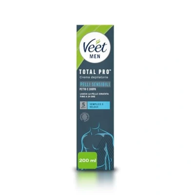 Image of Men Body and chest hair removal for sensitive skin 200 ml
