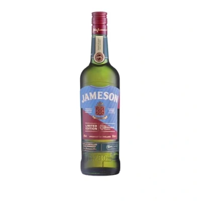 Image of Jameson Irish Whiskey x Tranmere Rovers ‘91 Football Limited Edition Bottle, 70cl