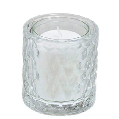 Image of Spaas 6 Highlight Mosaic Candle Holders, Transparent