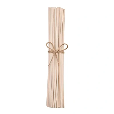 Image of 10 inch 50 Pcs Reed Diffuser Sticks Essential Oil Aroma Replacement (White 50pcs)