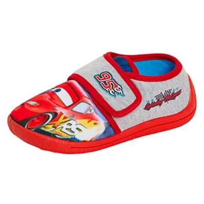 Image of Disney Boys Cars Slippers UK 6 Child Red