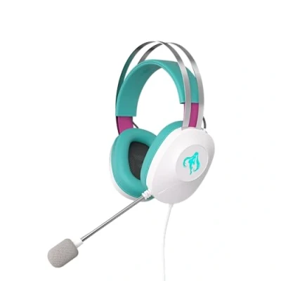 Image of ASUS TUF Gaming H1 Gen II Hatsune Miku Edition (Wired USB A50mm, 40 mm Essence Drivers, Virtual 7.1 Surround Sound, TeamSpeak Certified mic, Lightweight 297g, for PC, PS5)