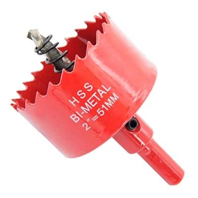 Image of Hole Saw 51mm LAIWEI Cutter,For Drilling Wood, Aluminum Profiles,PVC and Other Materials(2 inch)