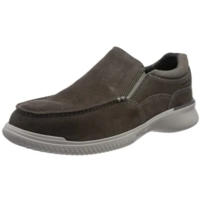 Image of Clarks Men&#039;s Donaway Free Loafer, Stone, 9 UK