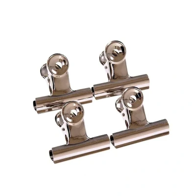 Image of Whitecroft Essentials Value 76mm Nickel Plated Spring Clip (Pack of 10)