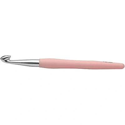 Image of KnitPro KP30917 9 mm Waves Aluminium Crochet Hook, Pink
