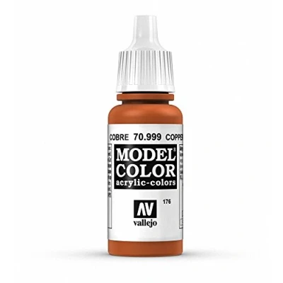 Image of Vallejo VJ70999 Model Color 17 ml Acrylic Paint Metallic Copper