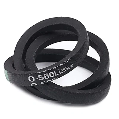 Image of Othmro O 560 Drive V Belt, Inner Girth 560mm Rubber Belt Machine Transmission (Width:10mm,Thickness:6mm)