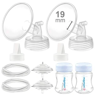 Image of Maymom Pump Parts Spectra S2 S1, Small Flange Valve Tube Bottle Backflow Protector, Not Original Accessories Duckbill (19mm Flange)