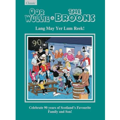 Image of Oor Wullie &amp; The Broons Gift Book 2026 Lang May Yer Lum Reek!