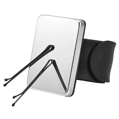 Image of Magnetic Hair Pin Holder, 3 Color Wrist Band Hairpin Holder with Silicone Strap Bracelet Clip Collector for Clips &amp; Barrettes Hairdressing Accessory(Black)