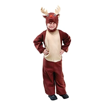 Image of Brown Reindeer Toddler Costume Set Adorable Design, Perfect for Family Photoshoots, Holiday Parties, World Book Day, &amp; Dress Up