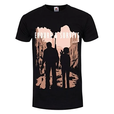 Image of Grindstore Men&#039;s Endure &amp; Survive T Shirt Black