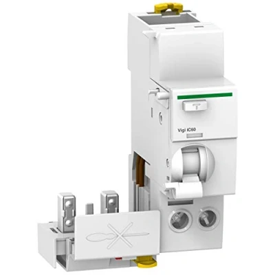 Image of Schneider Electric a9q31225 Block Differential VIGI IC60, 2P, 25 A, 30 mA, Class A If