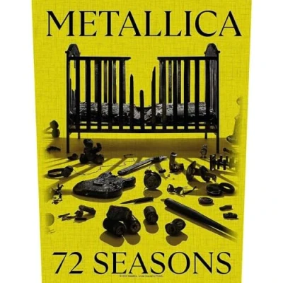 Image of Metallica 72 Seasons Crib Backpatch One Size