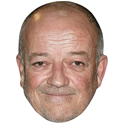 Image of Timothy Healy (Smile) Celebrity Mask, Flat Card Face, Fancy Dress Mask