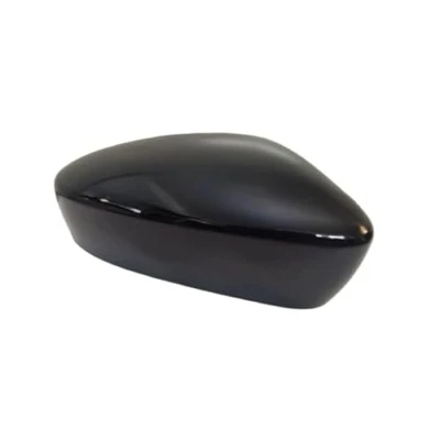 Image of LT2CP Door Wing Mirror Cover for VW UP 2012 to 2016, Citigo 2011 2023, SEAT MII KF1 KE1 2019 models Right Hand Side UK Driver Black Gloss