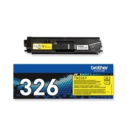 Image of Brother TN 326Y Toner Cartridge High Yield Yellow TN326Y