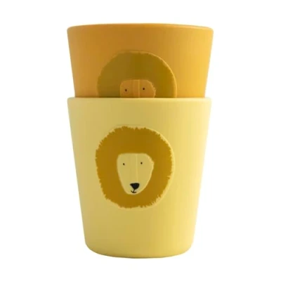 Image of Trixie Silicone Cup 2 Pack Mr. Lion
