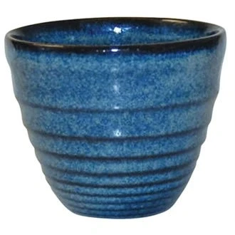Image of Churchill Super Vitrified DL412 Bit on the Side Ripple Chip Mugs, 284 mL, Blue (Pack of 12)