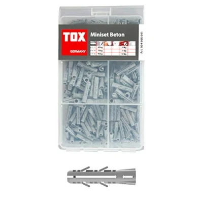 Image of TOX standard assortment Miniset Beton 245 pcs, 094900041