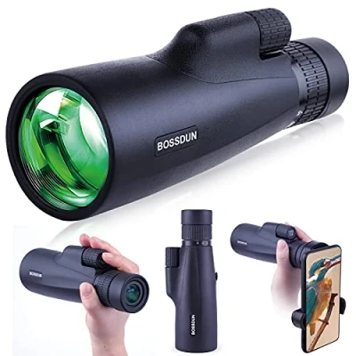 Image of NEYLANG DT0007 10 30x50 Monocular Telescope for Adults, Waterproof HD Rifle Scope with Smartphone Bird Watching, Sightseeing, Hiking, Hunting, Camping, Travel