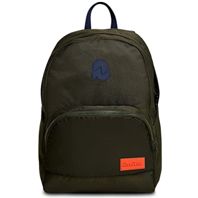 Image of Invicta Backpack, ORIK NEW Eco friendly Knapsack, Casual Daypack, Unisex, Perfect for Office, Travelling, Free Time &amp; School, Laptop Sleeve, Italian Design, moss green